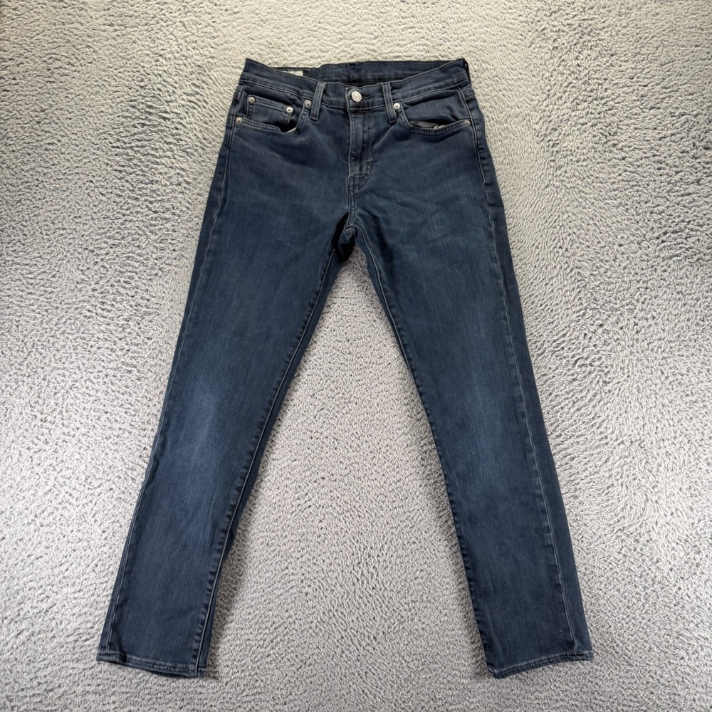 Levi's 511 Jeans Men 30x30 Blue Cotton Denim Straight Leg Workwear Faded Stretch